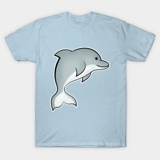 Cute dolphin illustration T-Shirt